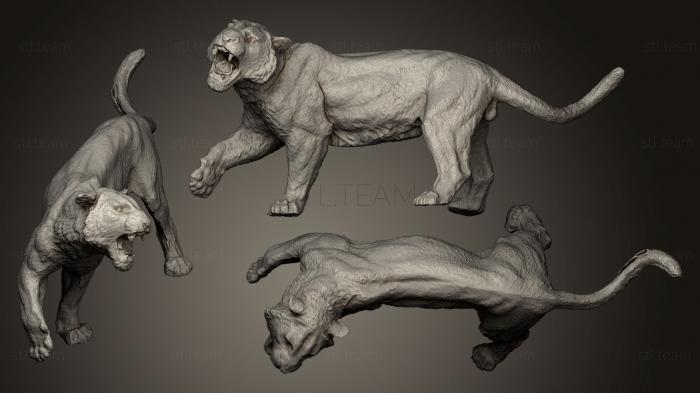 Статуэтки животных tiger model